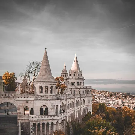 Scenic By Buda Castle Budapest